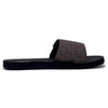 Michael Kors Wade Slide Sandals,Mini Mk,PVC, Brown (numeric_8)