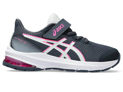 ASICS Kid's GT-1000 12 Pre-School Shoes, K11, Tarmac/Pure Aqua