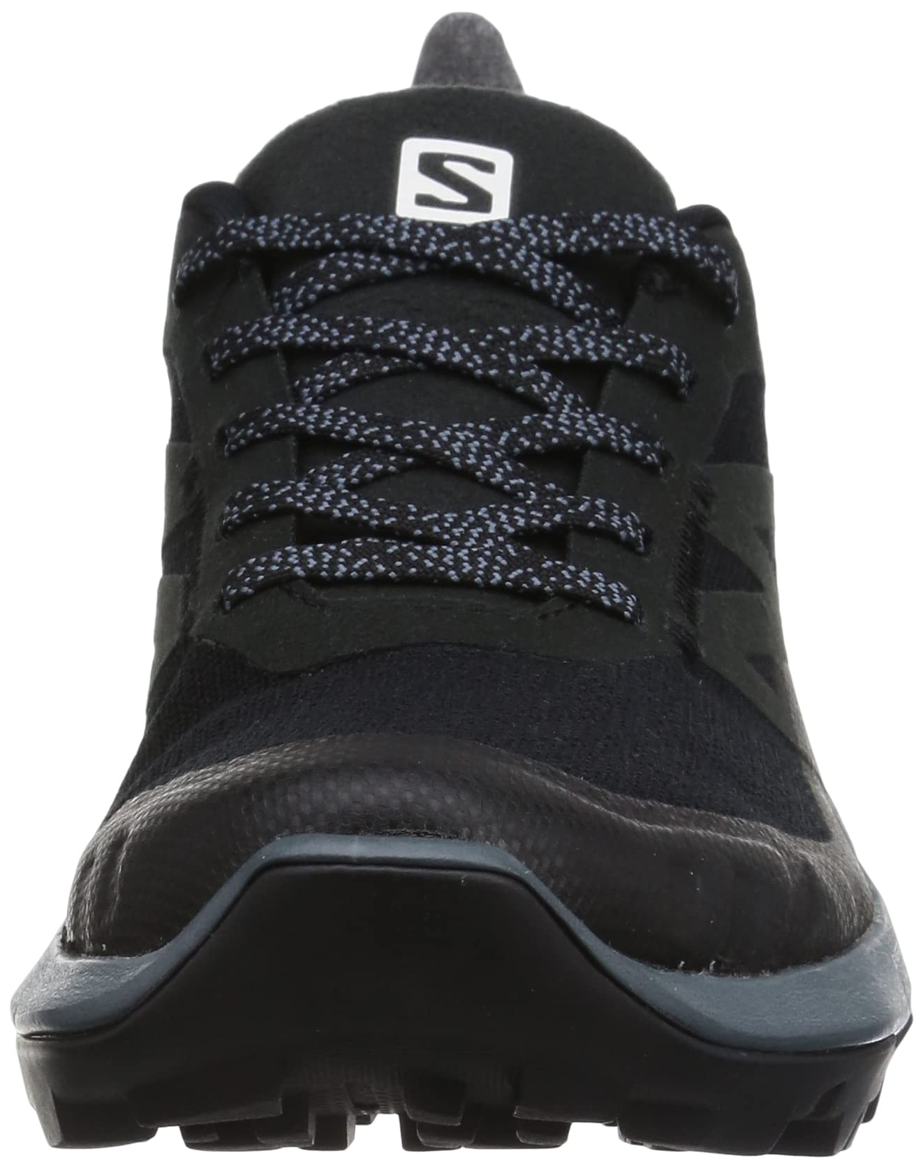 Salomon Women's OUTPULSE Gore-Tex Hiking Shoes for Women, Black/Stormy Weather/Vanilla Ice, 9