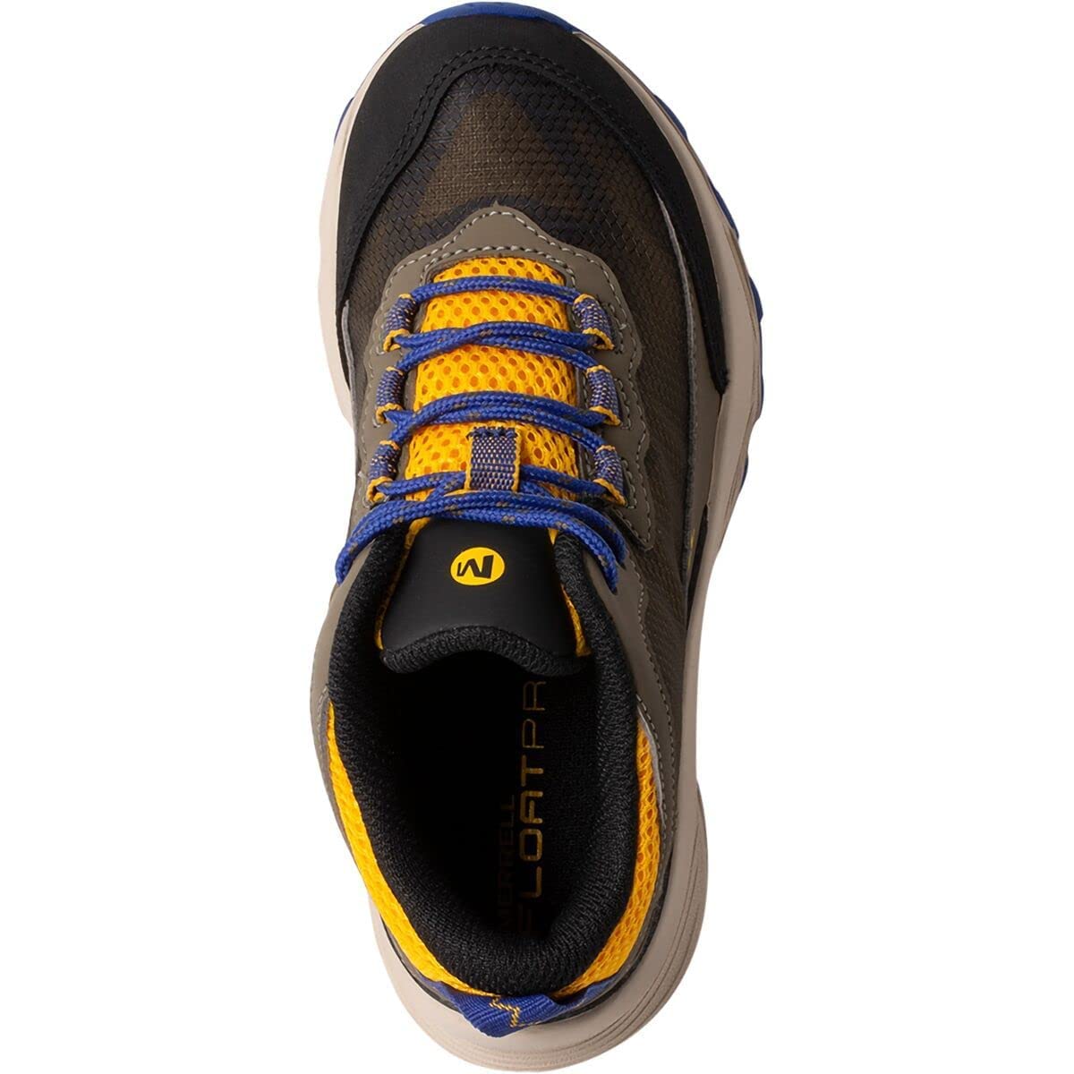 Merrell Hiking Boot, Cobalt/Gold, 6.5 US Unisex Big Kid
