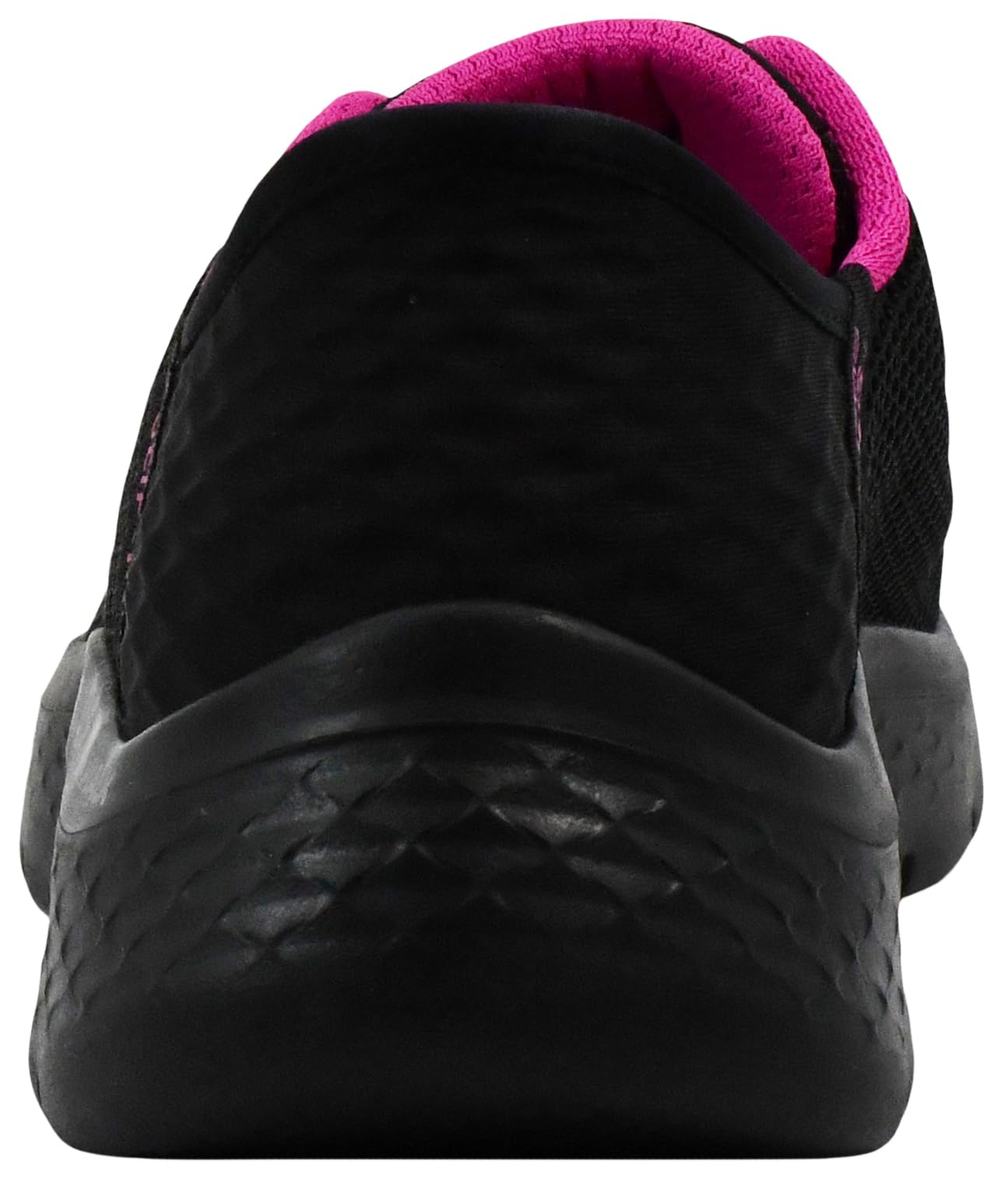 Skechers Women's Slip-Ins: Go Walk Flex - Grand Entry Shoes, Black/Hot Pink, 10 M