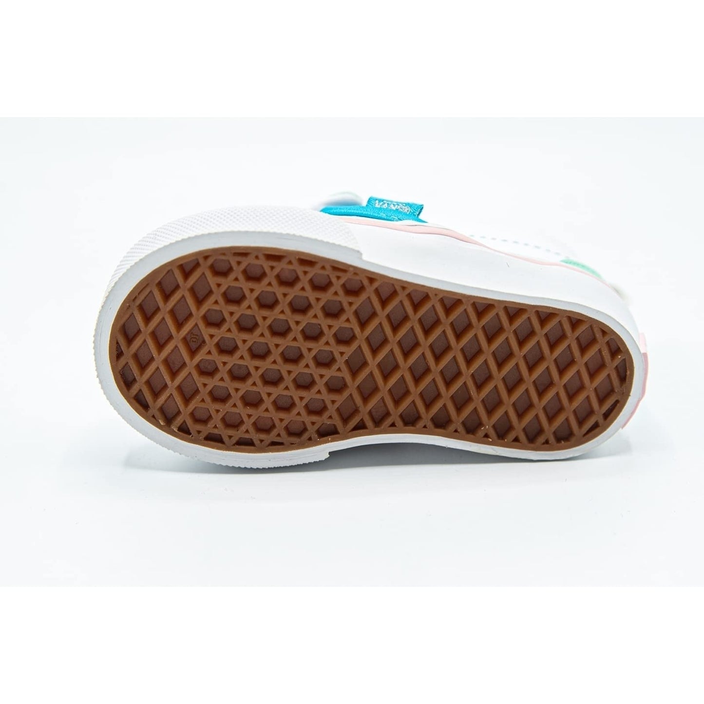 Vans Baby Girl's Slip-On V UNI (Infant/Toddler) (Unicorn) Blue Atoll/Iridescent 5 Toddler M