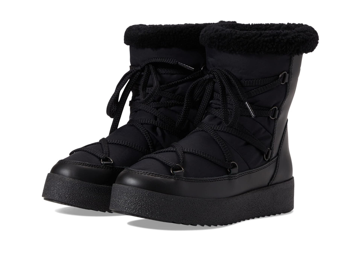 La Canadienne Emery Black Nylon/Leather EU 40 (US Women's 9-9.5) M (B)