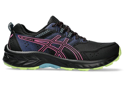 ASICS Women's Gel-Venture 9 Shoes, 9.5, Black/HOT Pink