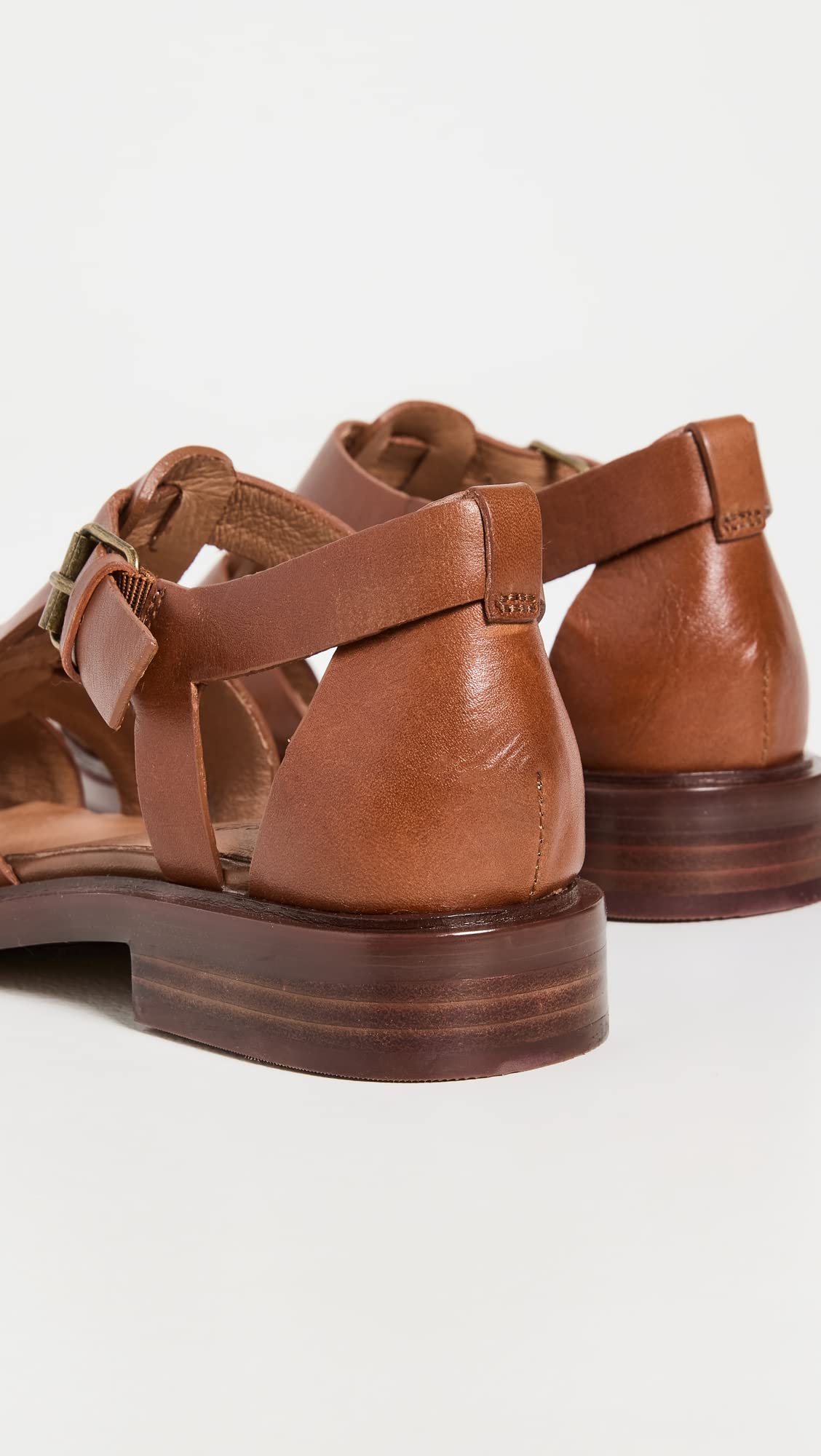 Madewell Women's The Rina Fisherman Flat, Dried Maple, Brown, 11 Medium US