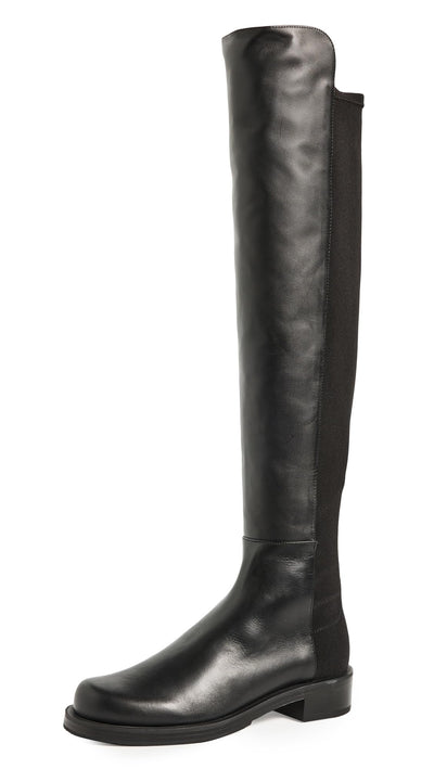 Stuart Weitzman Women's 5050 Bold Boots, Black, 5.5 Medium US