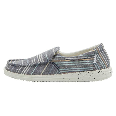 HEYDUDE Wendy Funk Surf Baja, Womens Shoes, Womens Slip-on Loafers, Comfortable & Light-Weight Green