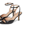 Cole Haan Women's Annalise Buckle Sandals, Black Leather, 7-B US