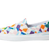 Cole Haan® Grandpro Rally Canvas Men’s Slip-On Sneakers – Man-Made Upper and Outsole – Printed Design Pride 8 D - Medium