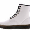 Dr Martens Zavala T Lamper Combat Boot White in Size 6