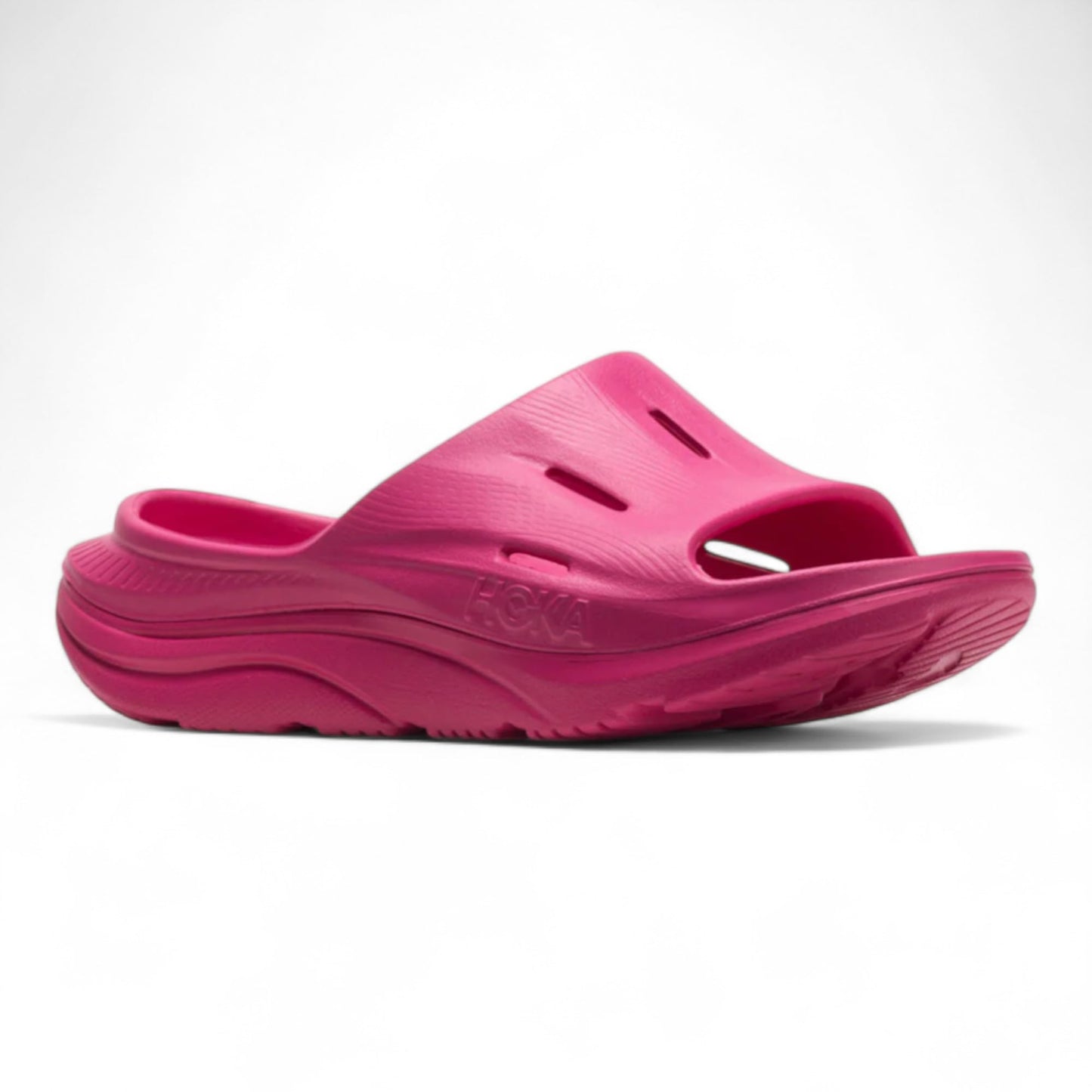 HOKA Ora Recovery Slide 3 Unisex Shoes (Pink Yarrow/Pink Yarrow, US Footwear Size System, Adult, Women, Numeric, Medium, 13)