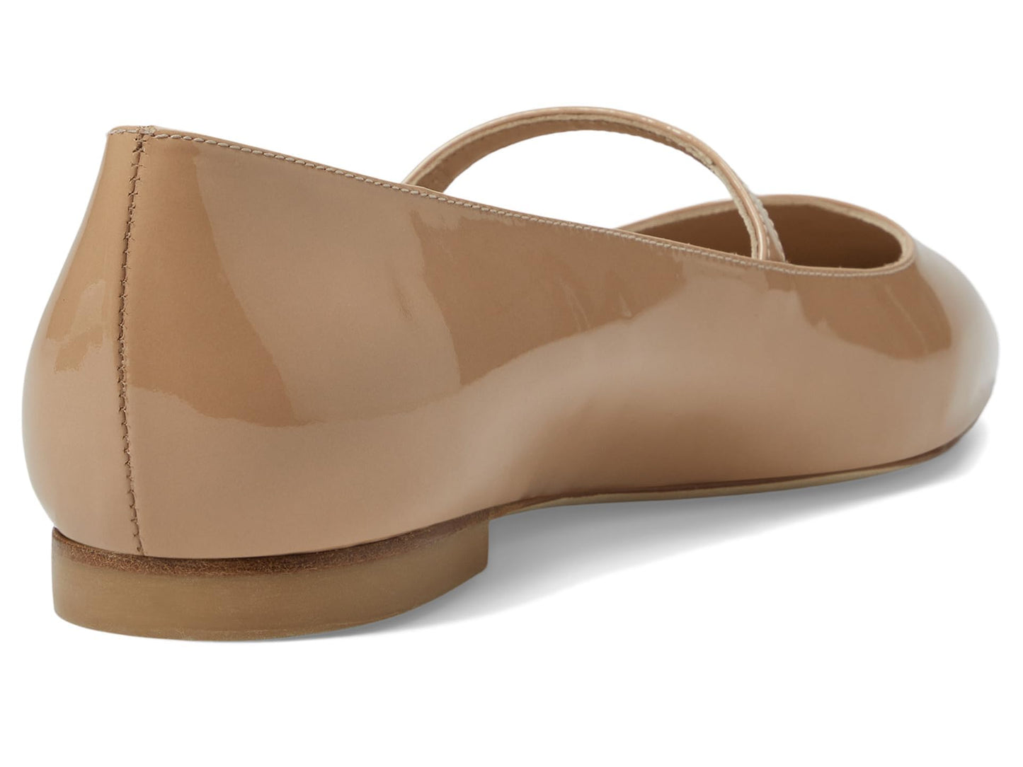 Stuart Weitzman SW Mary Jane Flat Adobe 7.5 B