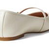 Cole Haan Women's Shoes - Yelena Mary Jane Ballet Flat, Ivory Leather, 7.5-B US