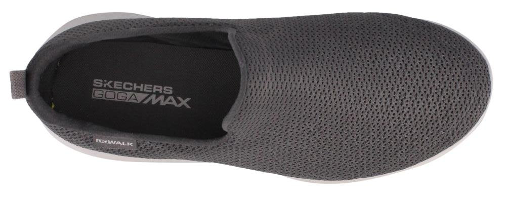 Skechers Men's Go Walk Max-Athletic Air Mesh Slip on Walkking Shoe Sneaker,Charcoal,8.5 M US