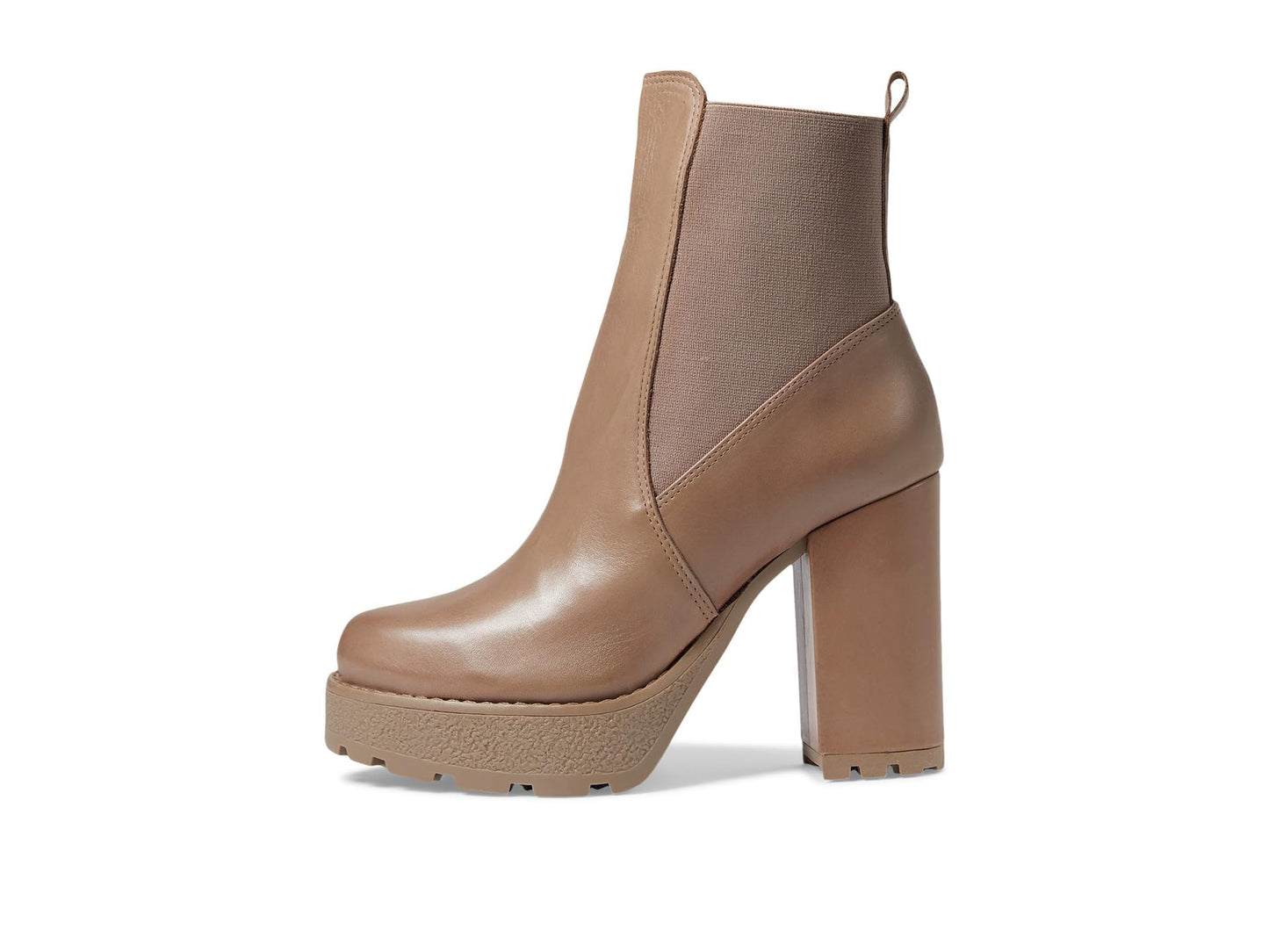 Schutz Women's Billie Platform Fashion Boot, Mocaccino, 6