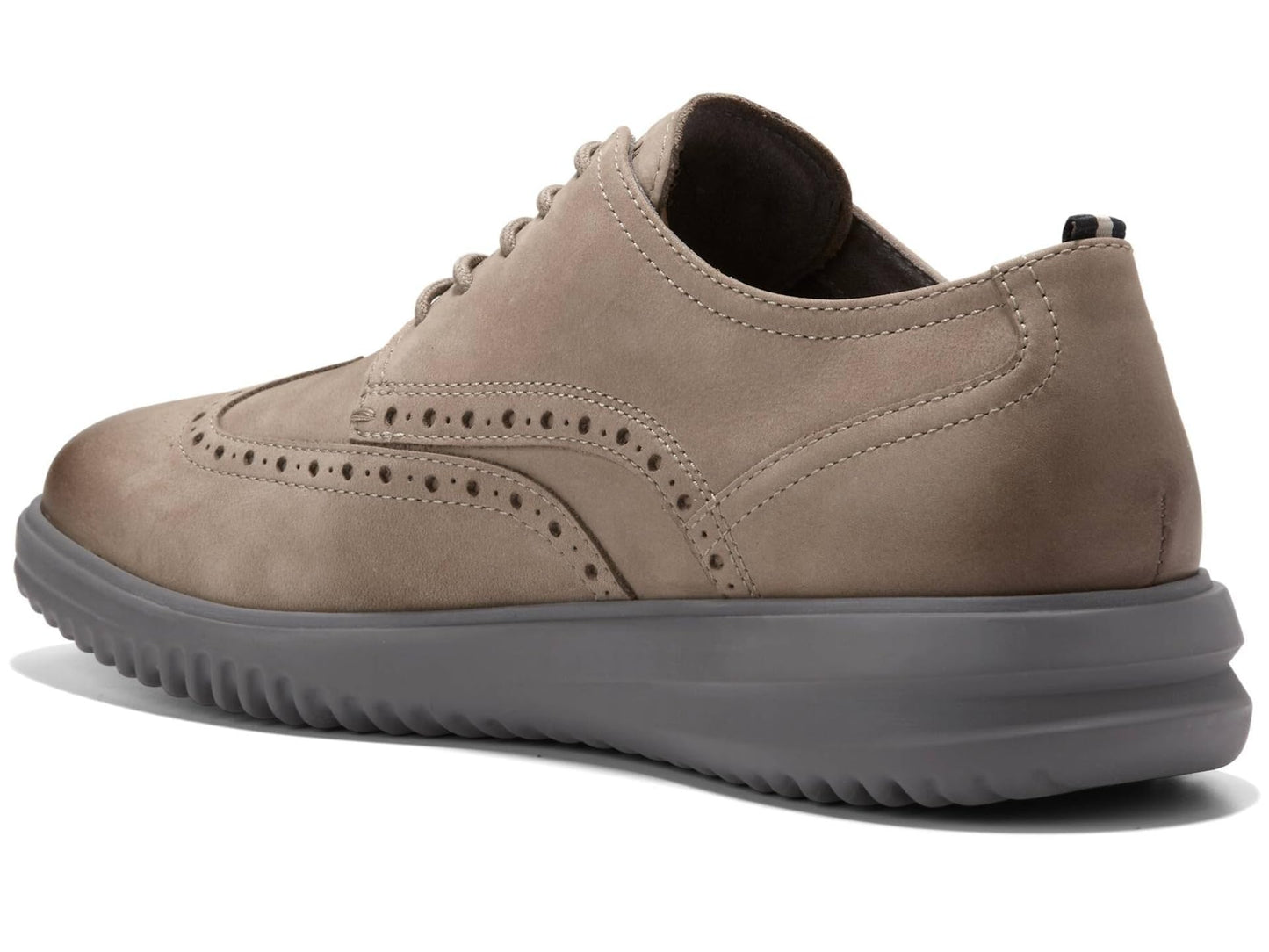 Cole Haan Mens Grand+ Wingtip Oxfords Irish Coffee Nubuck/Tornado 11 W