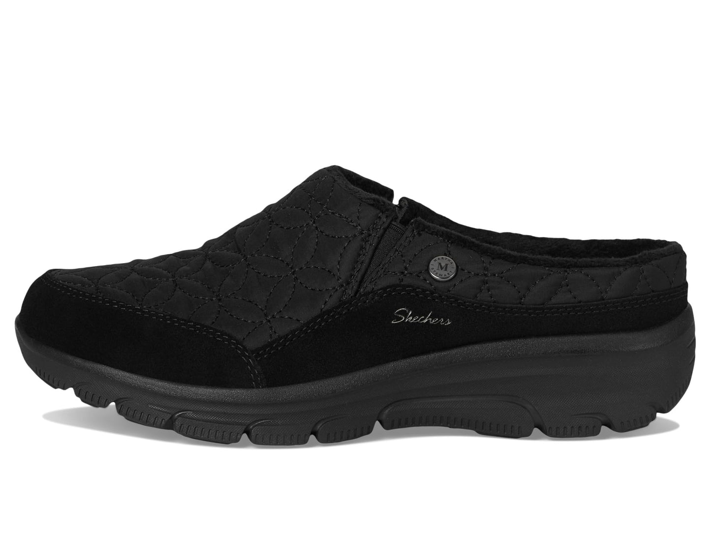 Skechers Womens Martha Stewart - Easy Going - Puffer Road Black/Black 9.5 Medium