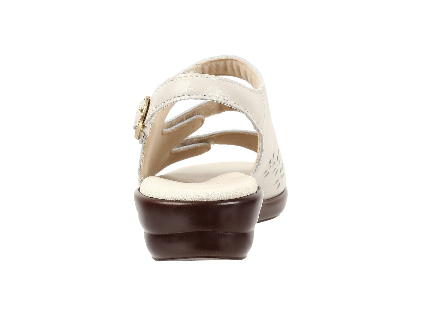 SAS Quatro Adjustable Comfort Sandal Bone 11 W - Wide (C)