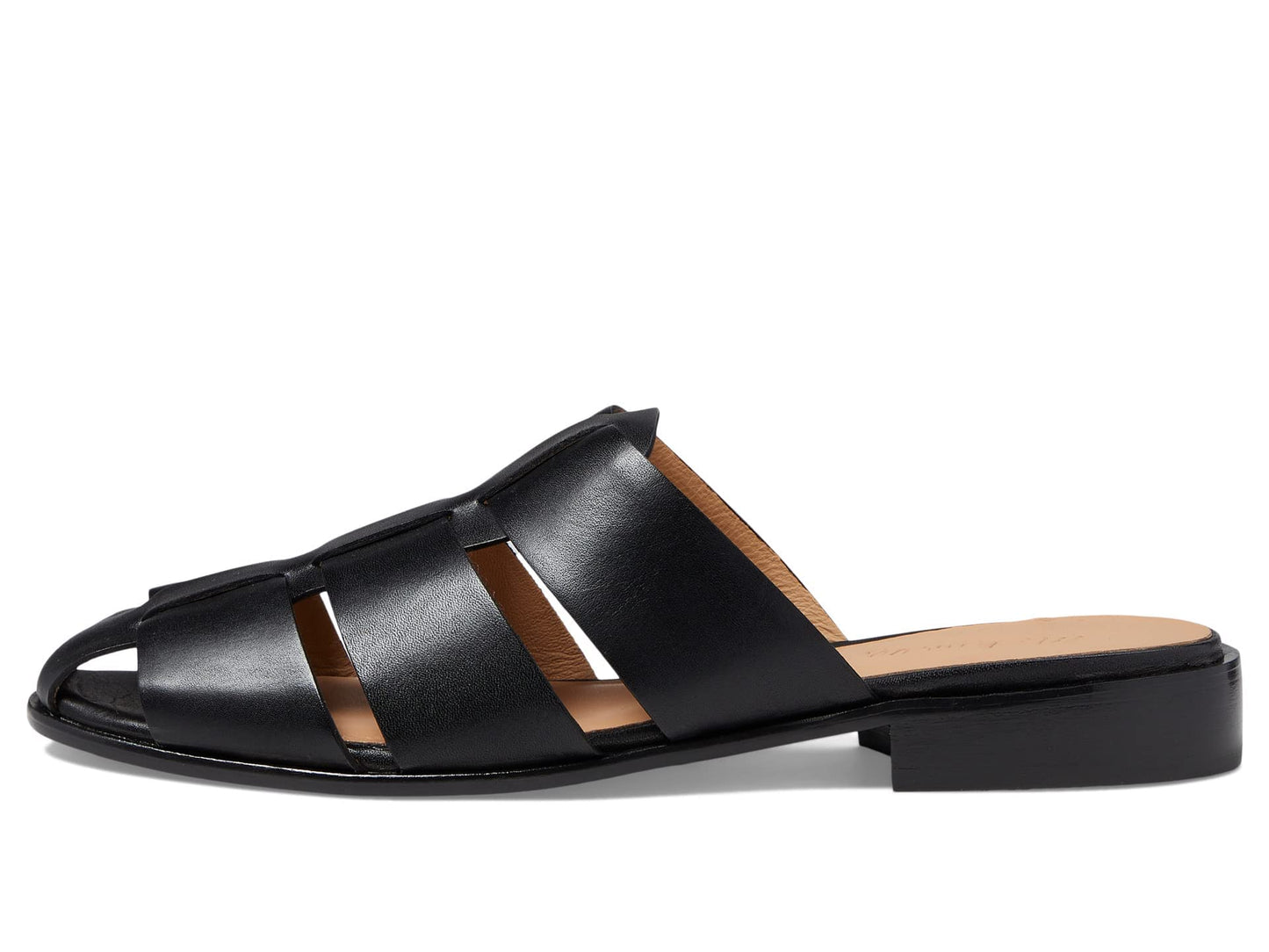 Madewell The Dixson Fisherman Mule True Black 5 M