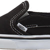 Vans - Toddler Slip-On V Shoes with Fastner, Color (Canvas) Black/True White, Size: 6.5 M US Toddler