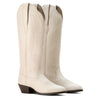 ARIAT Women's Heritage R Toe Tall Stretchfit Western Boot, Bright Cream, 9.5