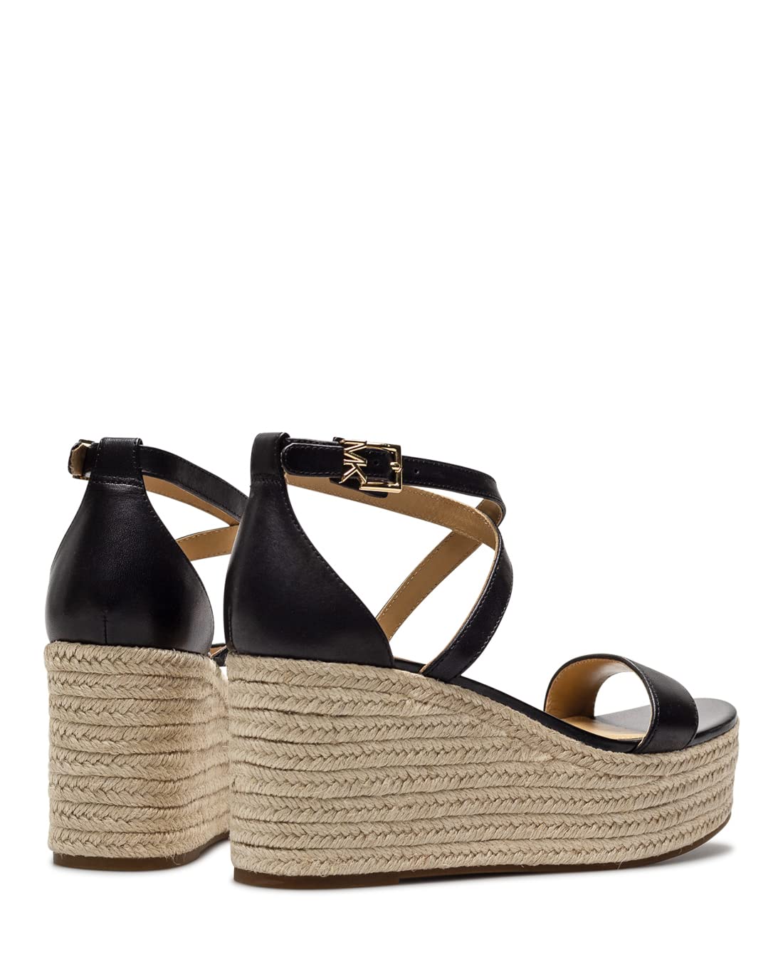 Michael Kors Serena Wedge Espadrille Black 7 M