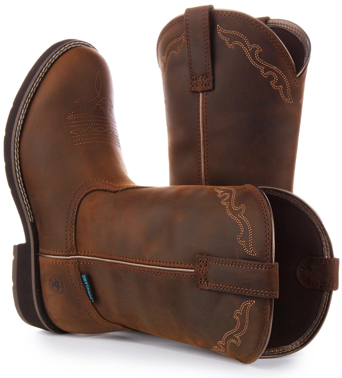 ARIAT Women’s Delilah Round Toe Waterproof Western Boot