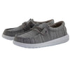 HEYDUDE Wally Toddler Blend Linen Stone Size 9 | Boy's Loafers| Boy's Slip On Shoes E10| Comfortable & Light-Weight