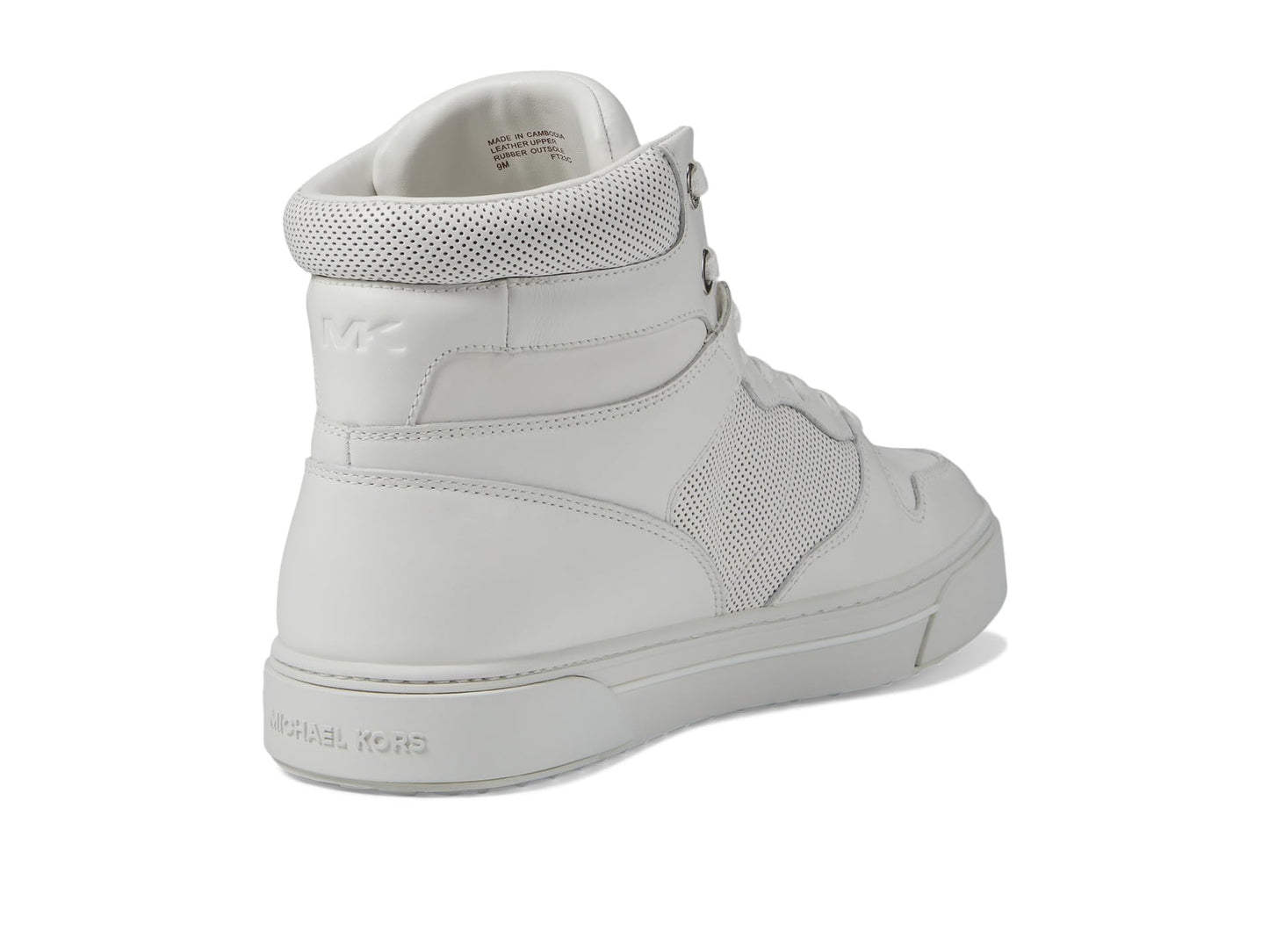 Michael Kors Barett High-Top Optic White 13 M