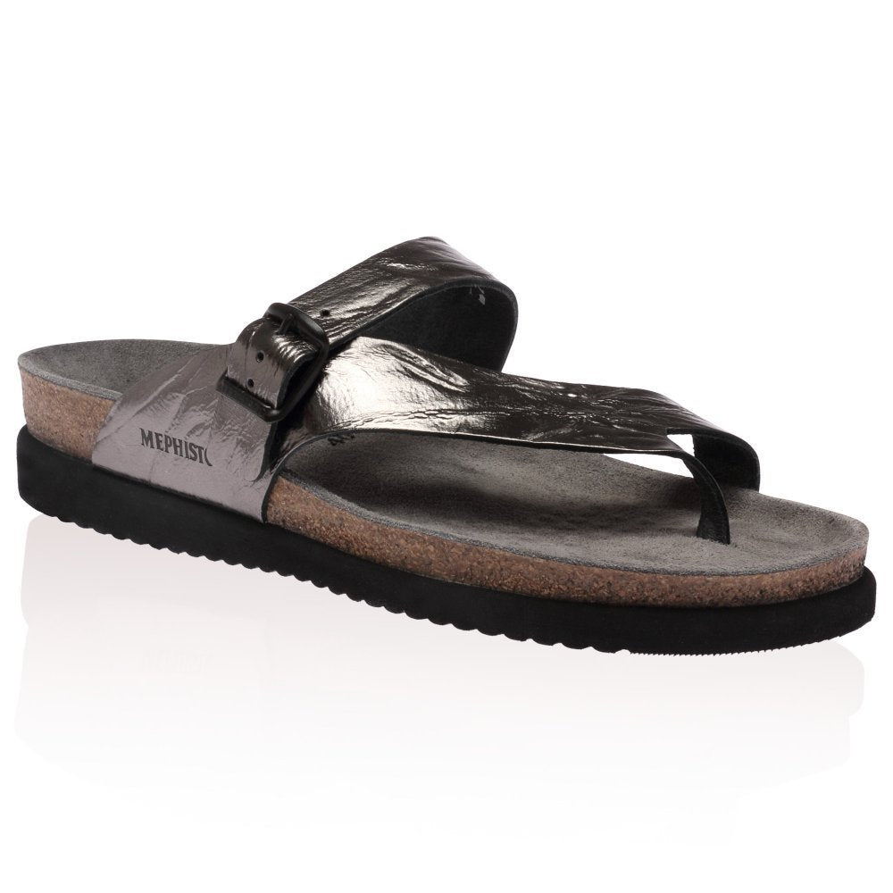 Mephisto Helen Etna Ladies Sandal Grey Metallic UK6.5 EU39 US9