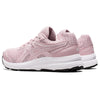 ASICS Kid's Contend 7 Grade School Running Shoe, 4, Barely Rose/White