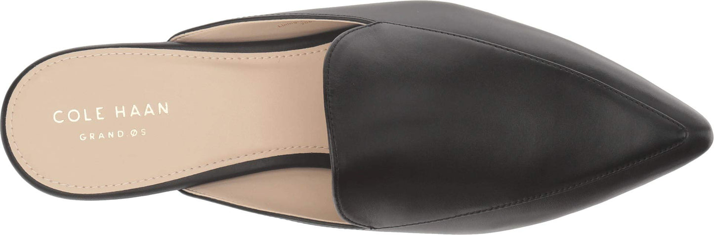 Cole Haan Women's Piper Mule, Gold Snake Print, 5