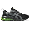 ASICS Kid's Gel-Quantum 90 IV Grade School Sportstyle Shoes, 3.5, Black/NEON Lime