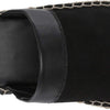 Cole Haan Cloudfeel Espadrille Slide Black Nubuck/Black Leather/Natural Jute/Gum 5