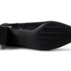 COLE HAAN WOMENS THE GO-TO BLOCK HEEL TALL BOOT 45MM, BLACK LEATHER, 7.5 B US