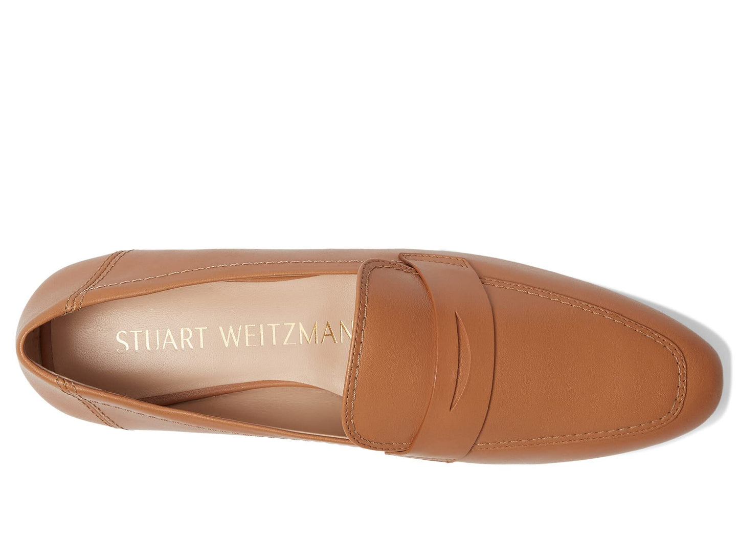 Stuart Weitzman Womens Jet Loafer Tan 5.5 B