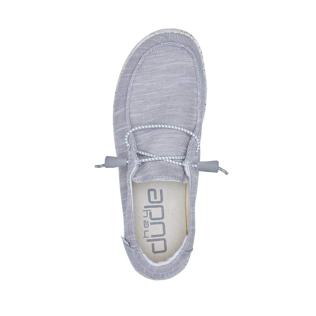 HEYDUDE Women's Wendy Mushroom Size 10 | Women’s Shoes | Women’s Lace Up Loafers | Comfortable & Light-Weight