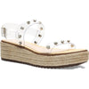 SCHUTZ Cristiane Transparente/Almond Buff 5.5 M