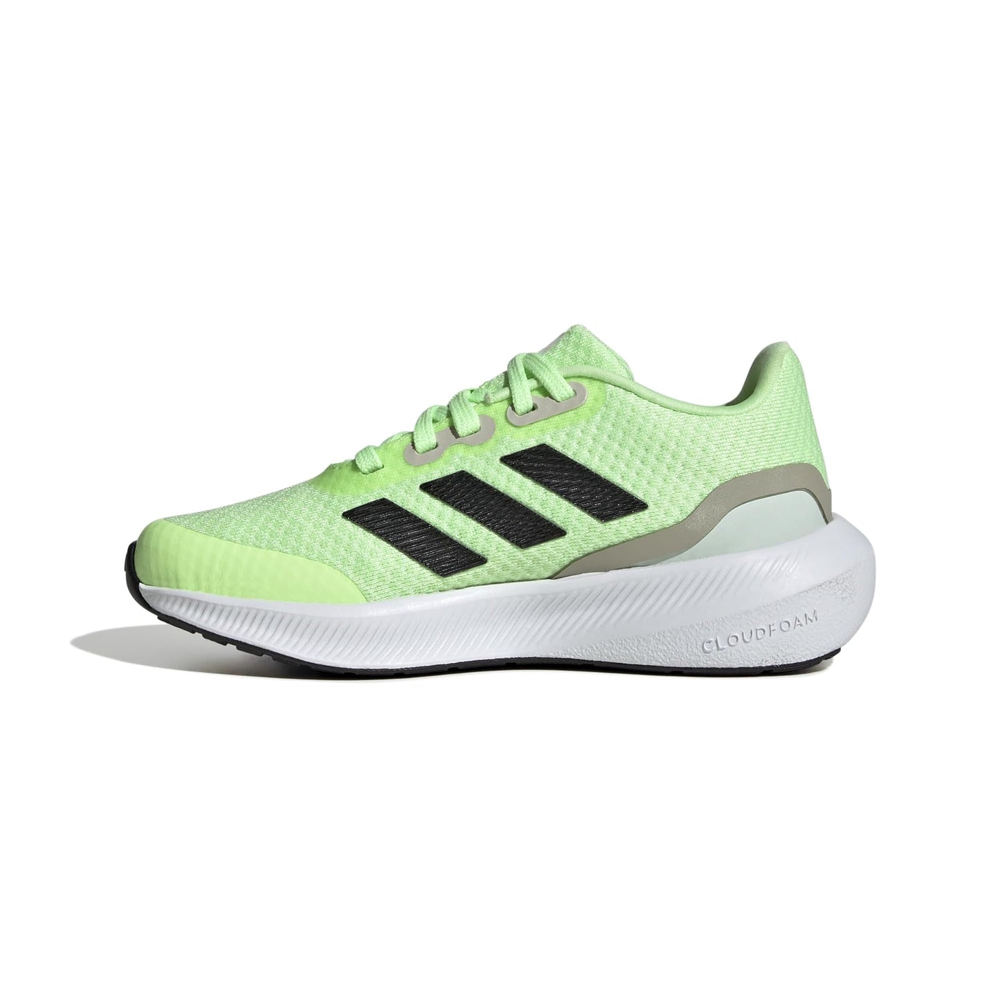 adidas Run Falcon 3.0 (Little Kid/Big Kid) Green Spark/Black/Putty Grey 5.5 Big Kid M