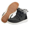 HEYDUDE Women's Eloise Black Size 4 | Women’s Shoes | Women’s Casual Boots | Comfortable & Light-Weight