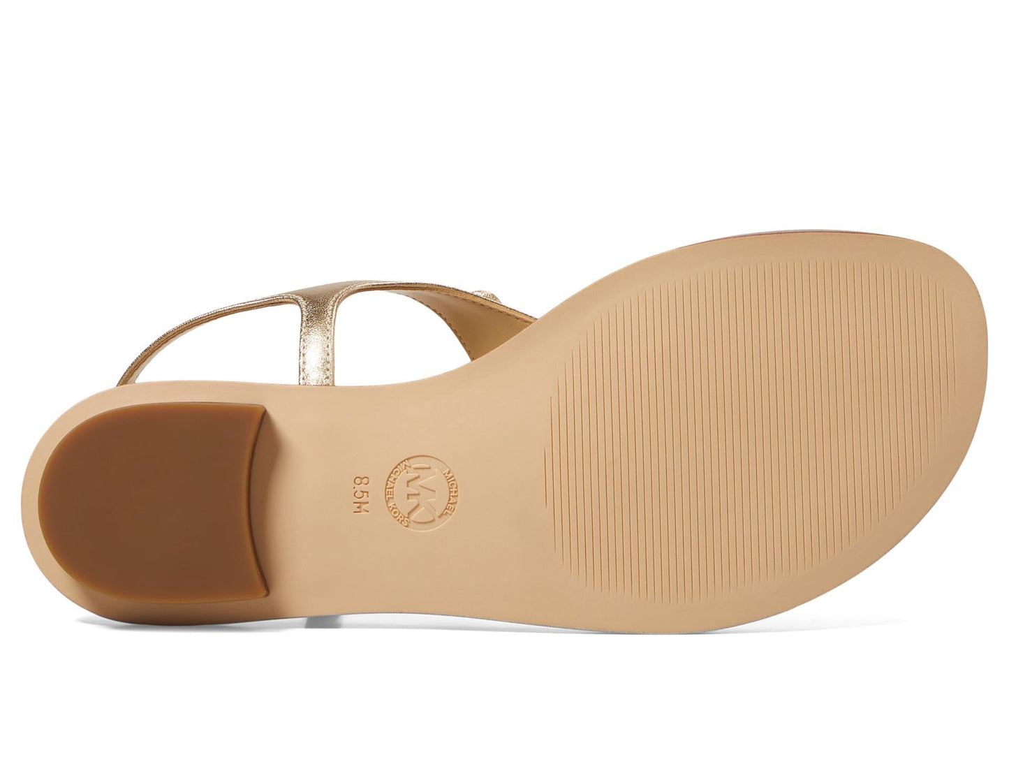 Michael Kors Nori Flat Thong Pale Gold 6.5 M