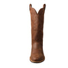 Twisted X Women's 12" Western Boot, Narrow Round Toe, Brown & Brown, 7 B