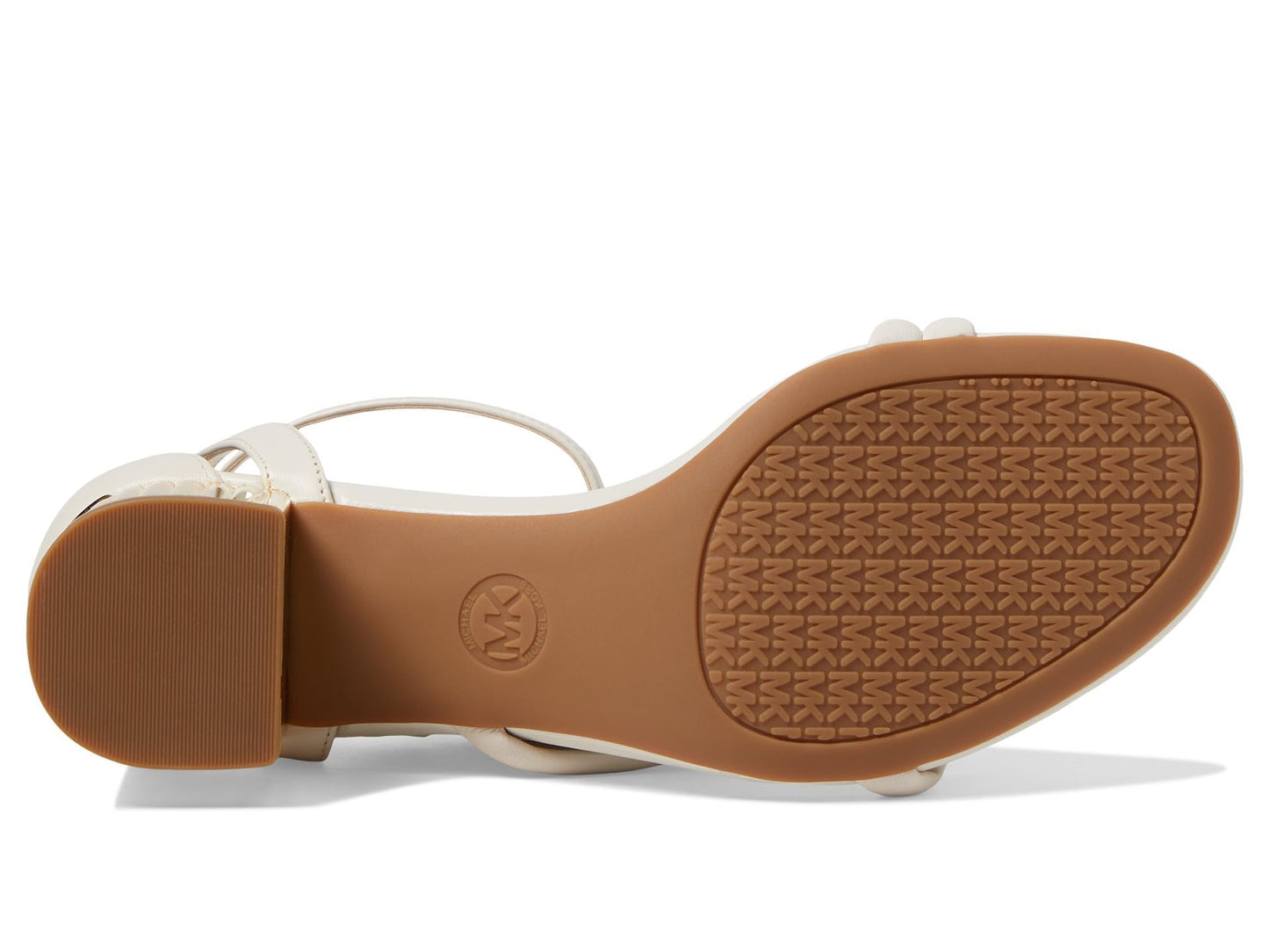 Michael Kors Porter Strappy Mid Sandal Light Cream 9 M