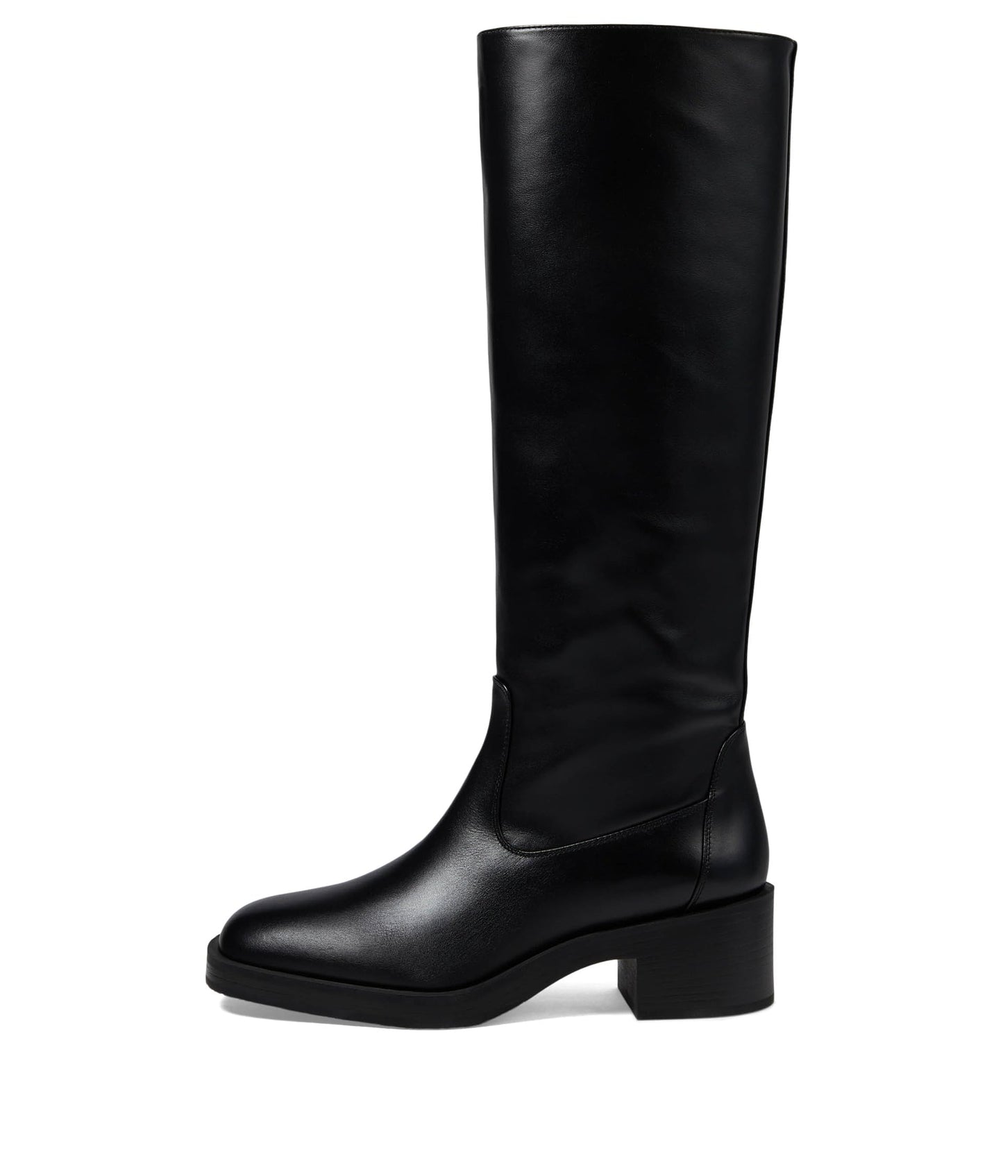 Stuart Weitzman Womens Kaia Knee-High Boot, Black, 8, Medium