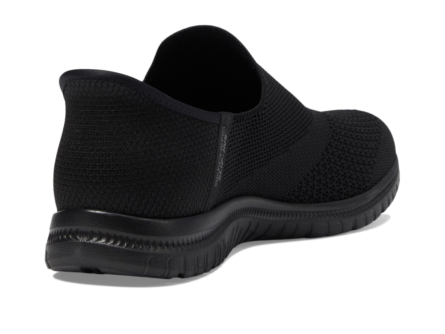 Skechers, Womens, Virtue Sleek Hands Free Slip-INS, Black, 5, B - Medium