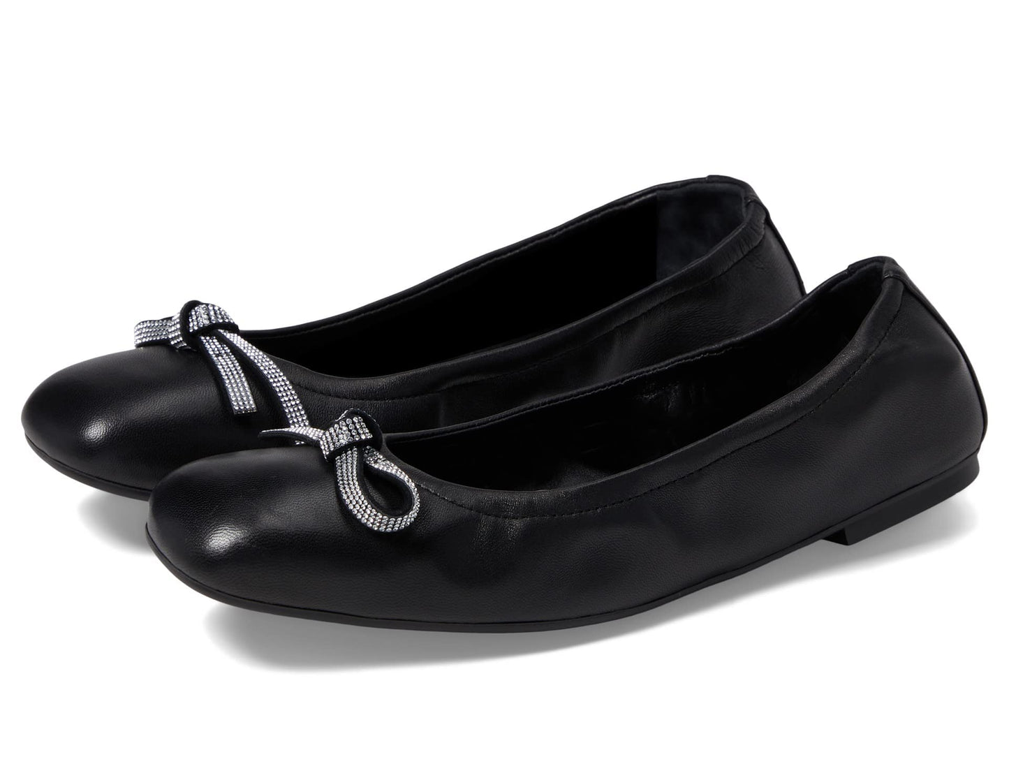 Stuart Weitzman Sw Bow Ballet Flat Black 8 B