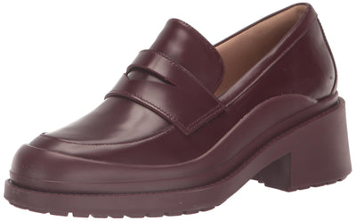 Cole Haan Women's Grand Ambition Westerly Loafer, Bloodstone Leather, 8.5