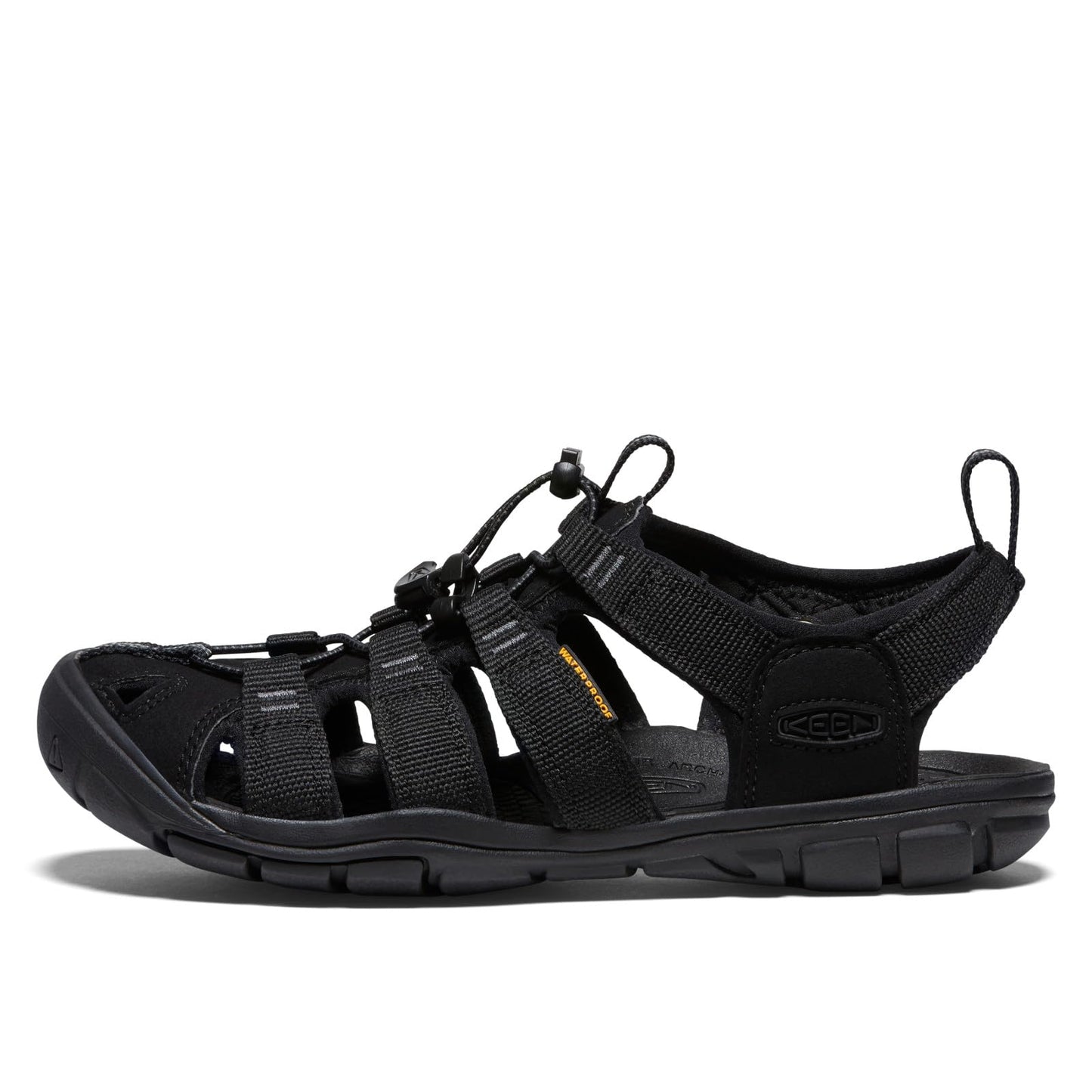 KEEN Women's CLEARWATER CNX Sandal, BLACK/BLACK, 6.5 M US