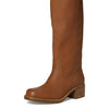 FRYE AND CO. Women's Miranda 14 Saddle 7.5 Medium