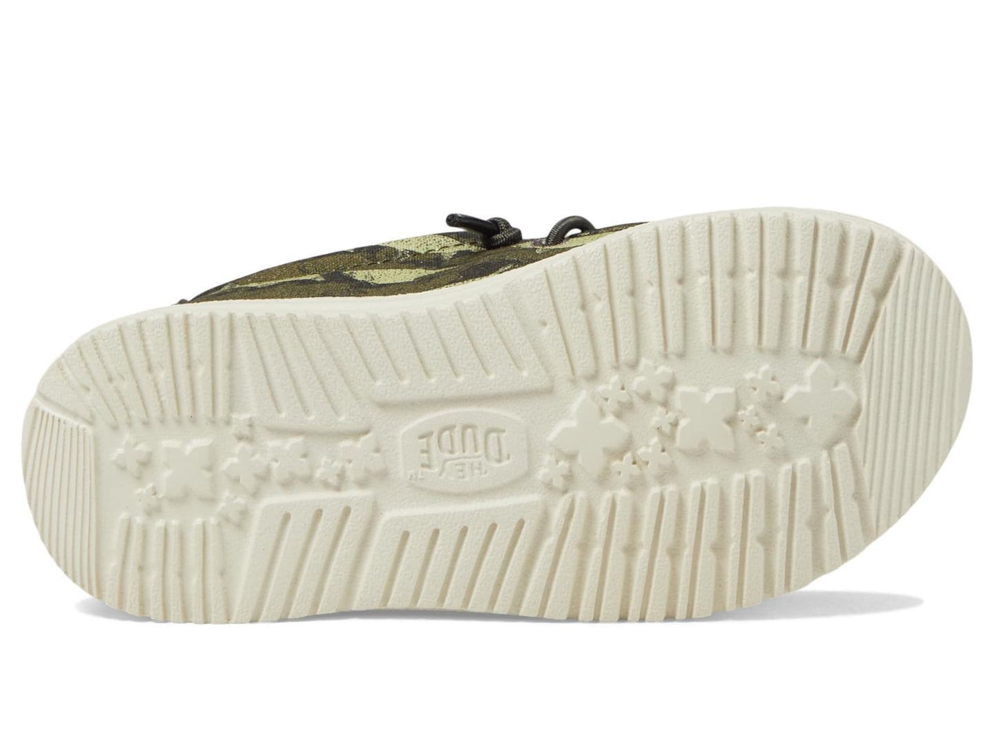 HEYDUDE Wally Toddler Fish Camo - Olive
